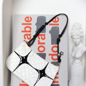 Sweet Retro Star Underarm Bag - Original Design, Stylish and Cool, Perfect for Y2K and Vintage Fashion Lovers