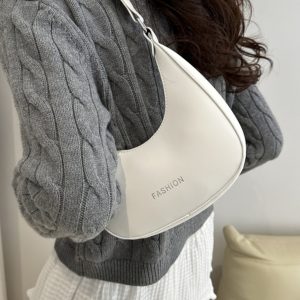 Textured Retro Underarm Handbag for Women - Versatile High-End Shoulder Bag for Work and Commuting - 2025 New Style