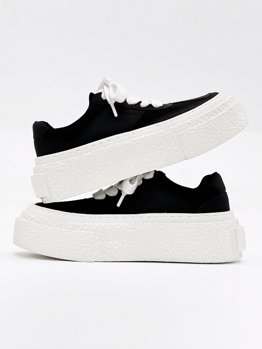 Thick-Soled Height-Increasing Canvas Shoes for Men - Trendy Breathable Mesh Platform Sneakers, Retro Sports Board Shoes Thick-Soled Height-Increasing Canvas Shoes for Men - Trendy Breathable Mesh Platform Sneakers, Retro Sports Board Shoes