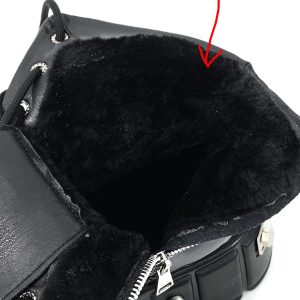 Thick-Soled Martin Boots for Men, Niche Punk Style Zipper Motorcycle Boots, British Big Toe High-Top Shoes, European American Fashion