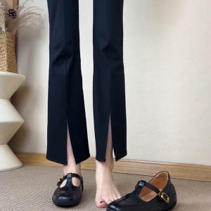 Thick-Soled Retro Sheepskin Mary Jane Shoes with T-Strap, Square Toe Leather Loafers for Women, Height-Increasing Fashion Footwear