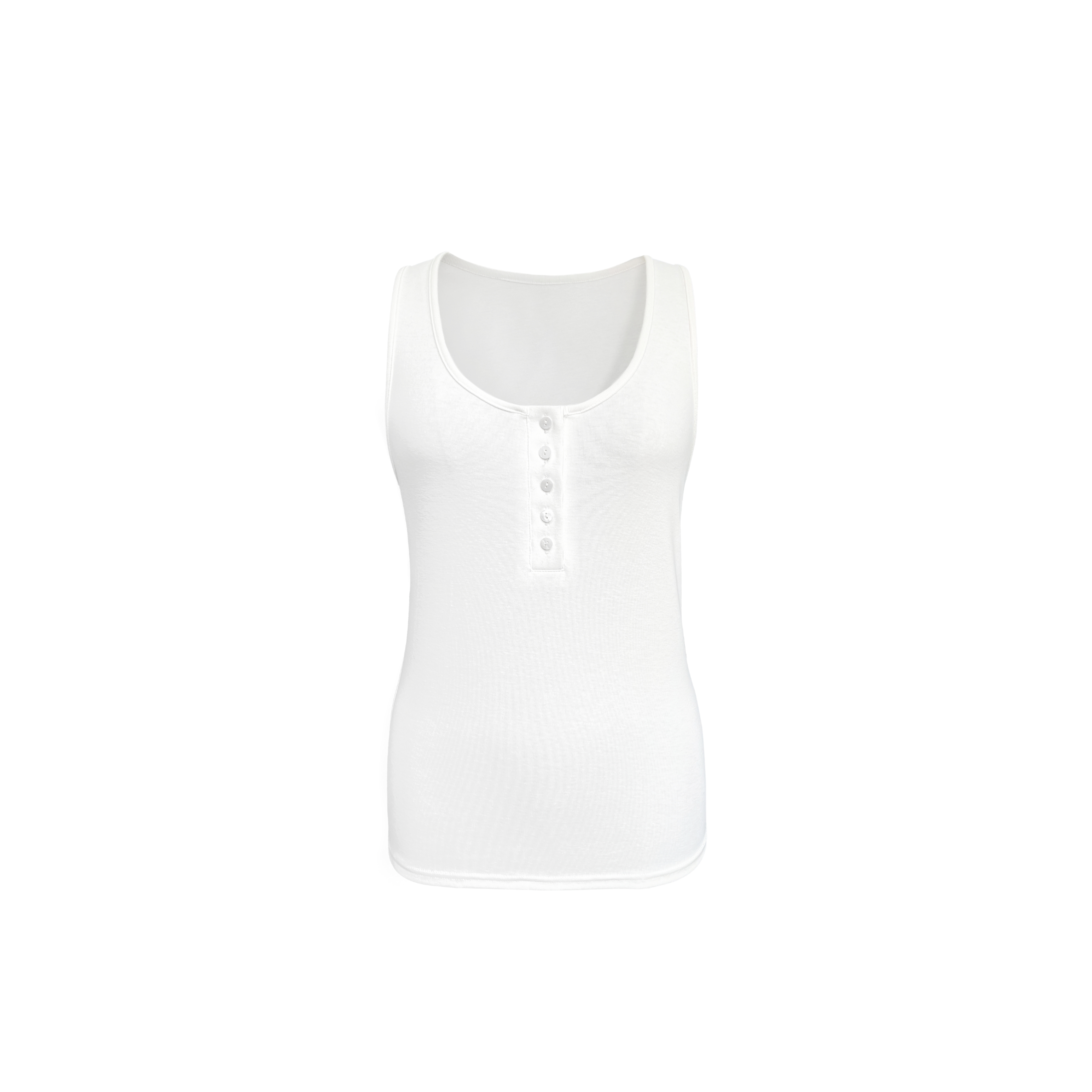 Three-Color Henley Neck Sleeveless Vest - Casual Summer Top, Stylish Layering Piece, Versatile Fashion Essential
