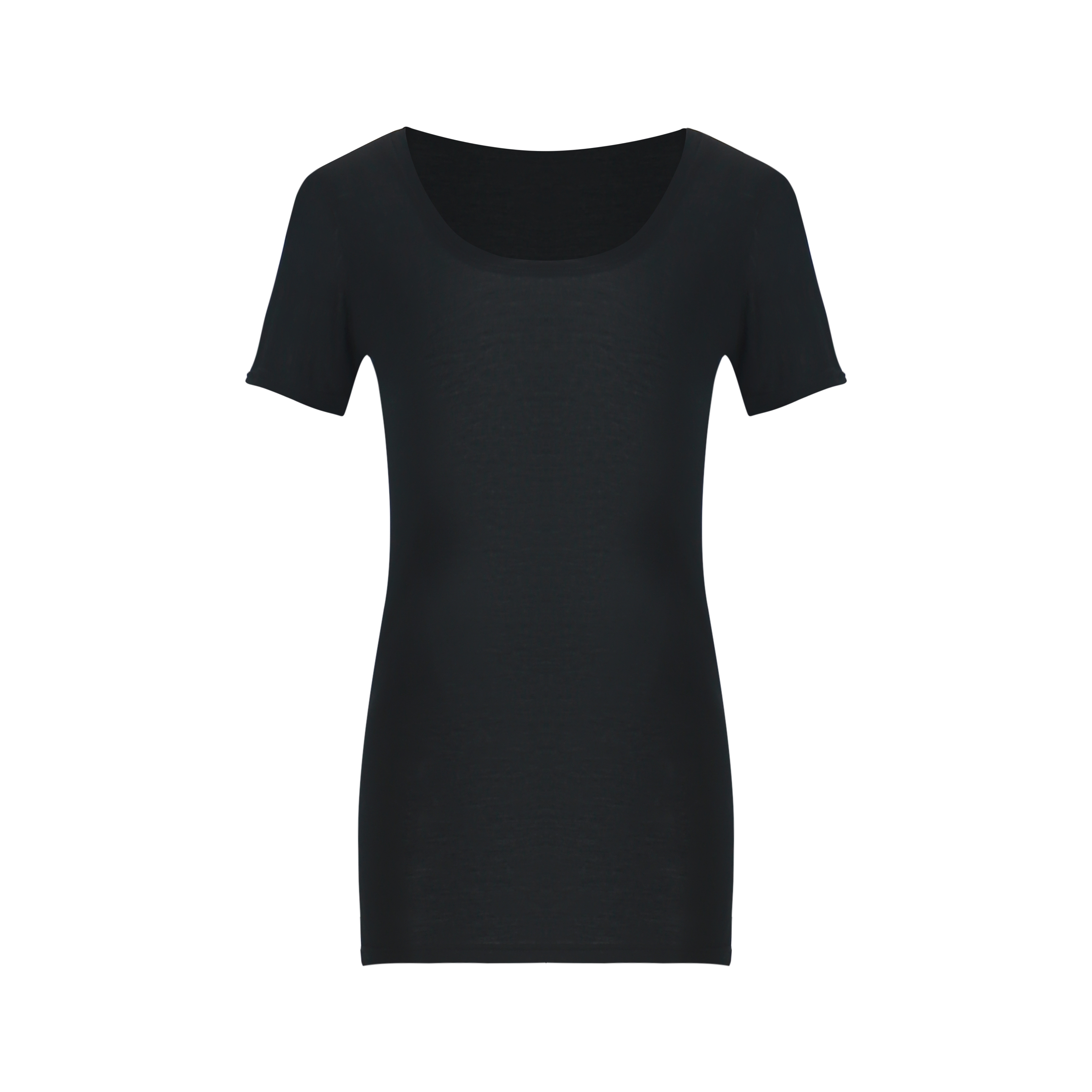 Three-Color Sheer Loose U-Neck T-Shirt - Short Sleeve Thin Top for Effortless Casual Style