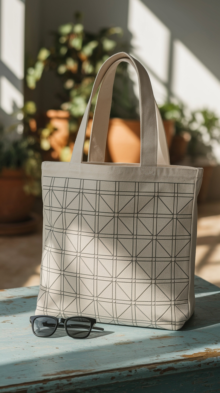 Captivating Tote Bag Design Aesthetic to Embrace outfit idea