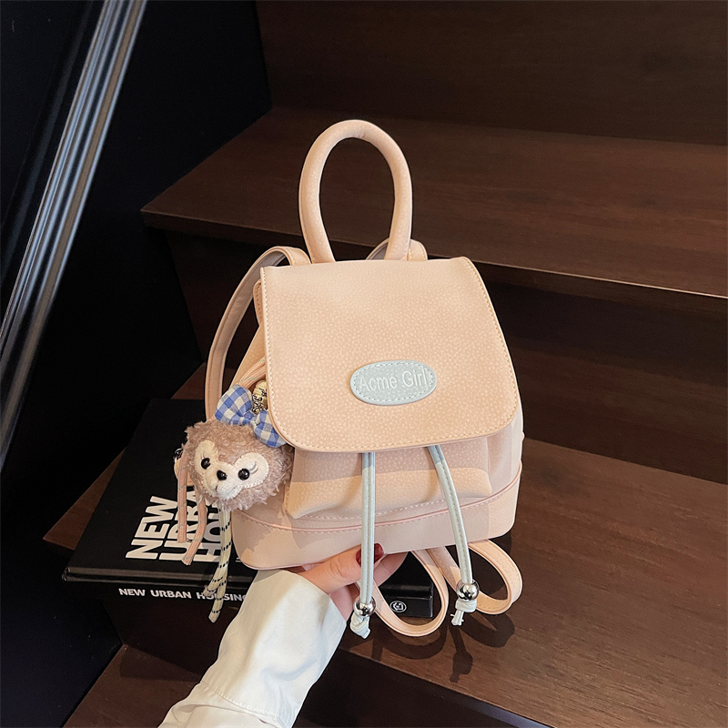Trendy Dual-Use Small Backpack for Women - Stylish High-End Design with Contrasting Colors, Perfect for 2025 Fashion Trendy Dual-Use Small Backpack for Women - Stylish High-End Design with Contrasting Colors, Perfect for 2025 Fashion