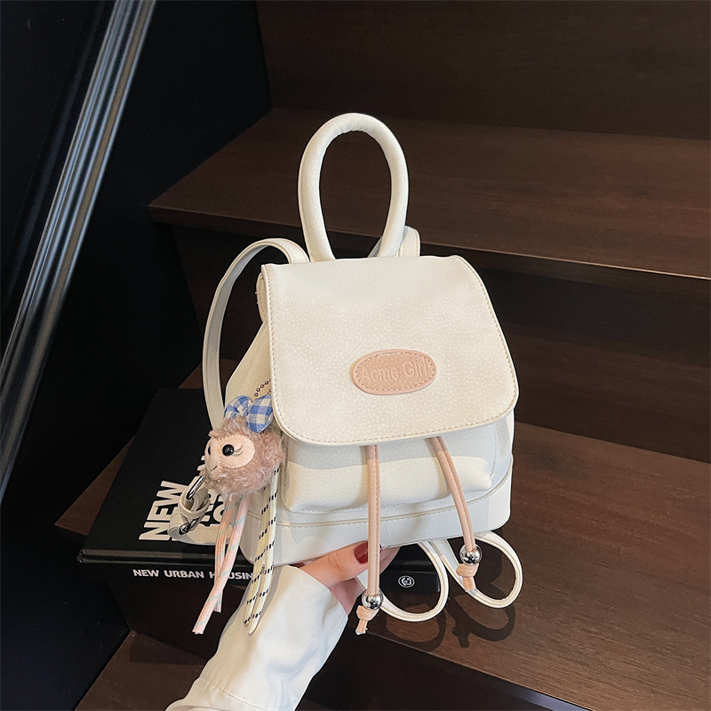 Trendy Dual-Use Small Backpack for Women - Stylish High-End Design with Contrasting Colors, Perfect for 2025 Fashion Trendy Dual-Use Small Backpack for Women - Stylish High-End Design with Contrasting Colors, Perfect for 2025 Fashion