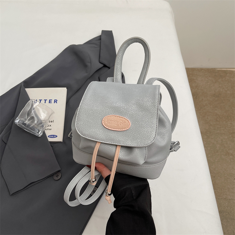 Trendy Dual-Use Small Backpack for Women - Stylish High-End Design with Contrasting Colors, Perfect for 2025 Fashion Trendy Dual-Use Small Backpack for Women - Stylish High-End Design with Contrasting Colors, Perfect for 2025 Fashion