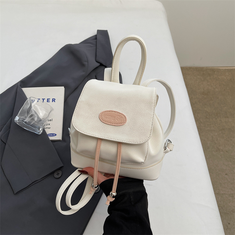 Trendy Dual-Use Small Backpack for Women - Stylish High-End Design with Contrasting Colors, Perfect for 2025 Fashion Trendy Dual-Use Small Backpack for Women - Stylish High-End Design with Contrasting Colors, Perfect for 2025 Fashion