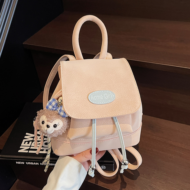 Trendy Dual-Use Small Backpack for Women - Stylish High-End Design with Contrasting Colors, Perfect for 2025 Fashion Trendy Dual-Use Small Backpack for Women - Stylish High-End Design with Contrasting Colors, Perfect for 2025 Fashion