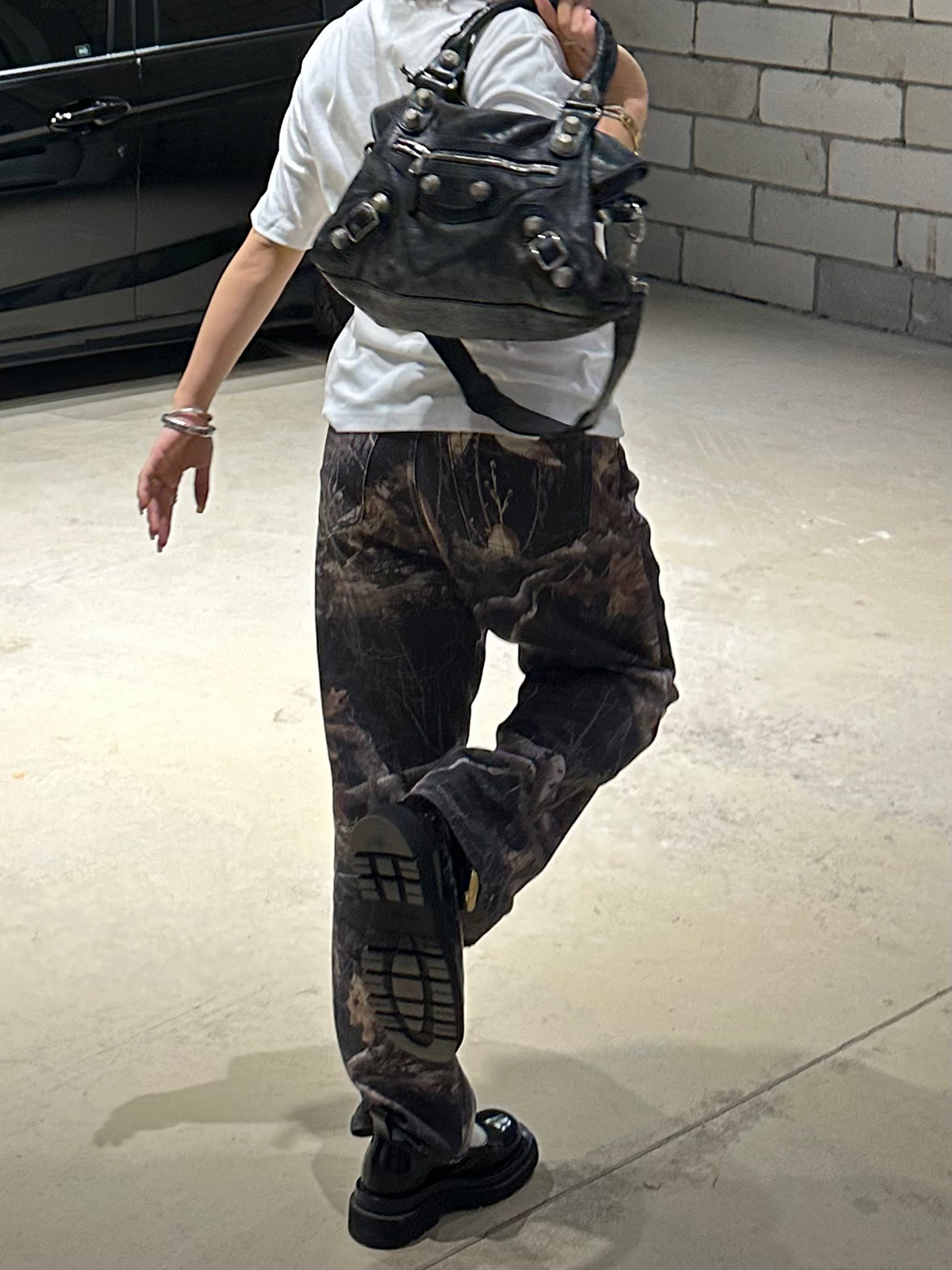 Trendy Earth Tone Camouflage Loose Tapered Pants - Playful Street Fashion Inspired by 90s and Y2K Styles Trendy Earth Tone Camouflage Loose Tapered Pants - Playful Street Fashion Inspired by 90s and Y2K Styles