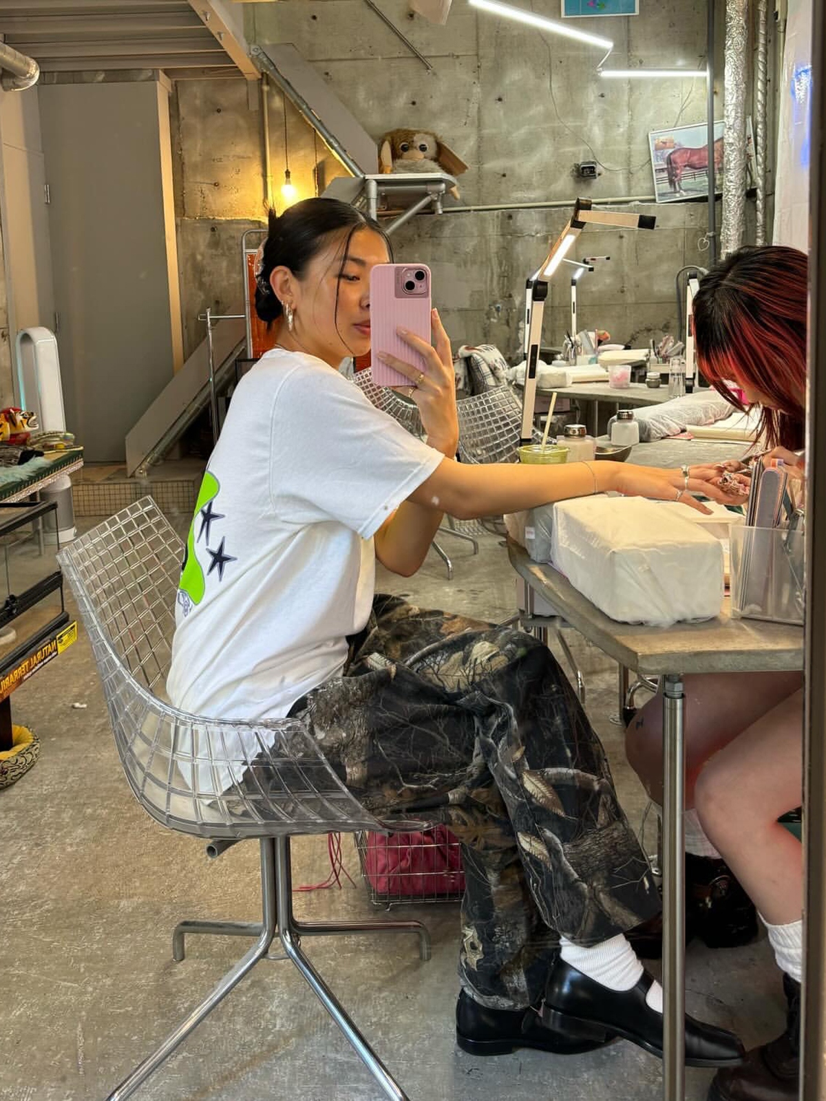 Trendy Earth Tone Camouflage Loose Tapered Pants - Playful Street Fashion Inspired by 90s and Y2K Styles Trendy Earth Tone Camouflage Loose Tapered Pants - Playful Street Fashion Inspired by 90s and Y2K Styles