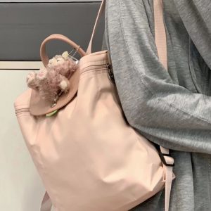 Trendy Korean Casual Large Capacity Nylon Canvas Backpack Tote Bag for Women - 2023 Fashion Essential