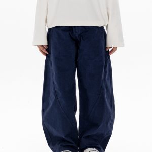 Trendy Men's Workwear Casual Pants with Three-Dimensional Cutting and Pockets - Brown Long Pants for a Stylish Look