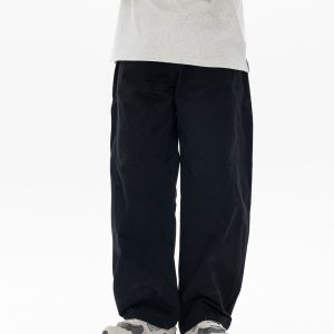 Trendy Men's Workwear Casual Pants with Three-Dimensional Cutting and Pockets - Brown Long Pants for a Stylish Look