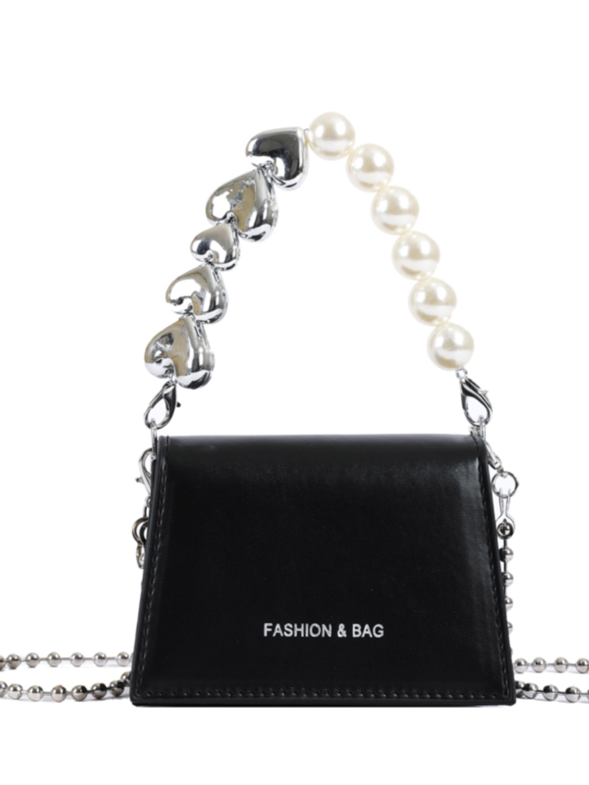 Trendy Mini Pearl Chain Crossbody Bag for Women - Stylish Versatile 2025 Summer Shoulder Small Square Bag Trendy Mini Pearl Chain Crossbody Bag for Women - Stylish Versatile 2025 Summer Shoulder Small Square Bag