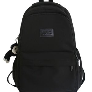 Trendy Minimalist Women's Backpack for School - Mid-High Capacity, Dirt-Resistant, Double Shoulder Design