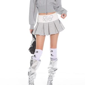 Trendy Multi-Layered Letter Print Long Knee-High Sports Socks for Men and Women - Skateboard & Football Style