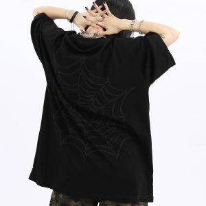 Trendy Retro Half Sleeve T-Shirt for Men and Women - Loose Fit American Style - Summer 2025 High Street Fashion