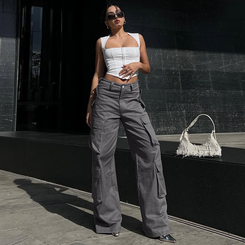 Trendy Street Style Ins Pants - Seasonal Fashion Must-Have, 50% Off, Perfect for Casual Outings and Daily Wear Trendy Street Style Ins Pants - Seasonal Fashion Must-Have, 50% Off, Perfect for Casual Outings and Daily Wear