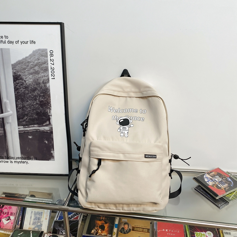 Trendy Water-Resistant Unisex Backpack for Men and Women, Large Capacity, Versatile College Student Bag, Cool Design