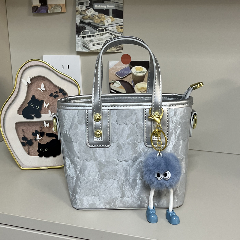 Trendy Women's Cookie Bucket Bag - High-End Niche Handbag, 2025 Fashion Crossbody Style