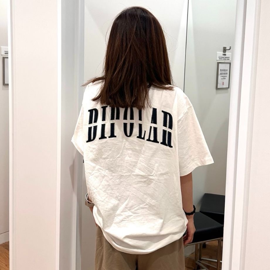 Trendy Women's High Street Embroidered Letter Short Sleeve T-Shirt in White and Gray - Heavyweight American Style Top Trendy Women's High Street Embroidered Letter Short Sleeve T-Shirt in White and Gray - Heavyweight American Style Top