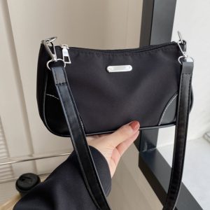 Trendy Women's Nylon Underarm Bag - Versatile Crossbody Shoulder Bag for 2025 Fashion