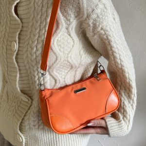 Trendy Women's Nylon Underarm Bag - Versatile Crossbody Shoulder Bag for 2025 Fashion