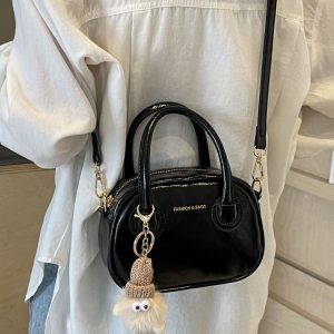 Trendy Women's Textured Crossbody Bag 2025 - Minimalist Small Square Shoulder Handbag for Commuting and Everyday Fashion
