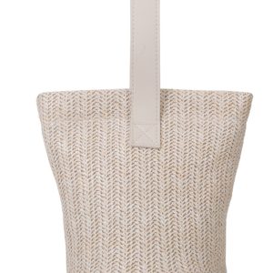 Trendy Woven Beach Bucket Bag - Casual Tote for Women, Handheld Vacation Bag, Perfect for Summer and Coastal Getaways