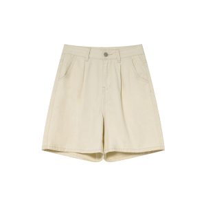 Two-Color Letter Embroidery Shorts for Women - Loose Slim Fit Summer Casual Pants 2025, Y2K Style