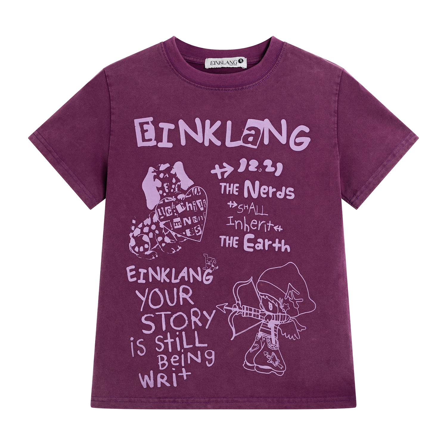 Unique Fun Print Short Sleeve T-Shirt for Women, Summer Slim Fit Casual Top, 90s Inspired Fashion, Trendy Summer Wear