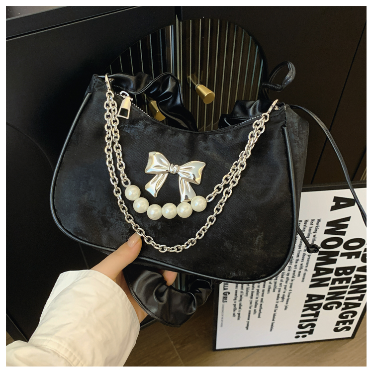 Unique Wrinkled Design Women's Crossbody Bag - Versatile Underarm Shoulder Bag for Spring Summer 2025 Fashion