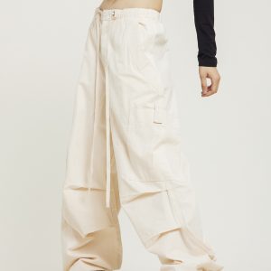 Unisex American-Style Wide-Leg Cargo Pants - Summer Lightweight Casual Loose Straight-Leg Hiking Trousers