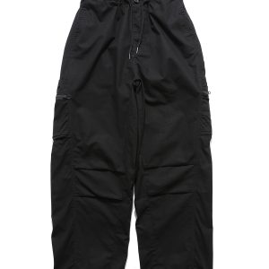 Unisex American Vintage Melange Work Pants with Zipper Pocket - Trendy Straight Loose Casual Style