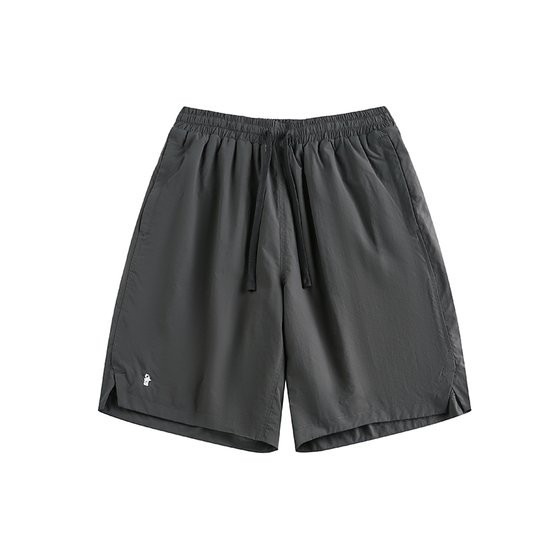 Unisex Lightweight Breathable Embroidered Cargo Shorts - Quick-Dry Loose Casual Beach Pants for Summer Adventures