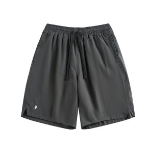 Unisex Lightweight Breathable Embroidered Cargo Shorts - Quick-Dry Loose Casual Beach Pants for Summer Adventures