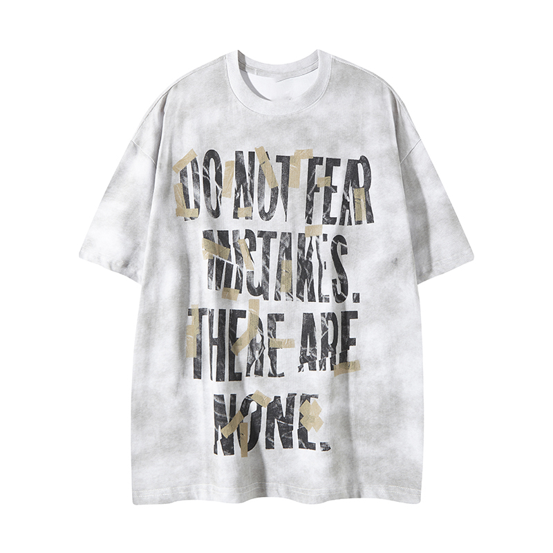 Unisex Retro Graffiti Letter Design Short-Sleeve T-Shirt - Summer Versatile Couple Tee, 90s American Street Style Unisex Retro Graffiti Letter Design Short-Sleeve T-Shirt - Summer Versatile Couple Tee, 90s American Street Style