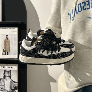 Unisex Thick-Soled Sneakers for Spring 2025 - Versatile Casual Sports Shoes for Men and Women