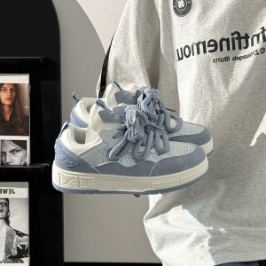 Unisex Thick-Soled Sneakers for Spring 2025 - Versatile Casual Sports Shoes for Men and Women