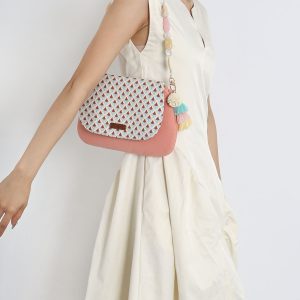 Vacation Tassel Beaded Underarm Crossbody Envelope Bag - Trendy Boho Style for Summer Outings