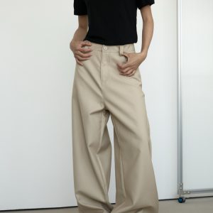 Versatile A-Line Wide-Leg Pants for Women - Summer Street Style, Loose Fit, American Fashion