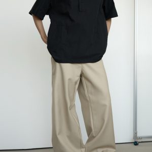 Versatile A-Line Wide-Leg Pants for Women - Summer Street Style, Loose Fit, American Fashion