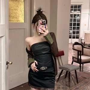 Versatile American Style Metal Waist Belt with Letter Detail - Trendy Hot Girl Accessory for Fashionable Outfits