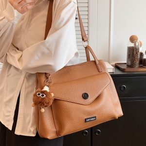 Versatile Large Capacity Shoulder Bag for Women - Summer 2025 Casual Commuting Hand-Held Travel Tote