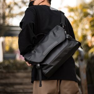 Versatile Sports Crossbody Bag for Men - Casual Commuting Shoulder Sling Bag for Cycling - Spring 2025 Trendy Design