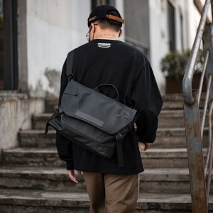 Versatile Sports Crossbody Bag for Men - Casual Commuting Shoulder Sling Bag for Cycling - Spring 2025 Trendy Design