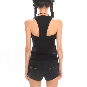 Versatile Women's Slim-Fit U-Neck Tank Top - Simple and Stylish Basic for Everyday Wear