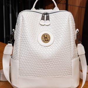 Versatile Women's Soft Leather Backpack - Large Capacity, Multi-Way Dual-Use, Commuting Travel Bag