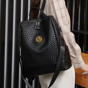 Versatile Women's Soft Leather Backpack - Large Capacity, Multi-Way Dual-Use, Commuting Travel Bag